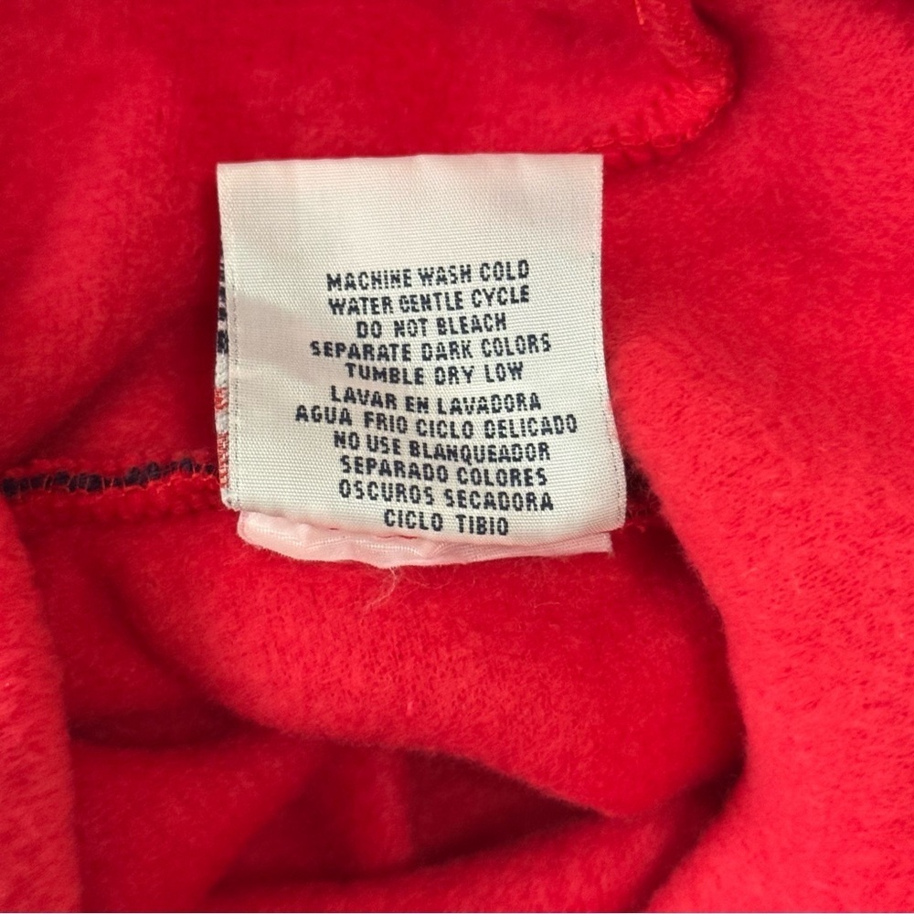 Kidz Force NYC 24 Months "My Football" Red Blue Fleece Pajama Set Loungewear - Picture 8 of 13